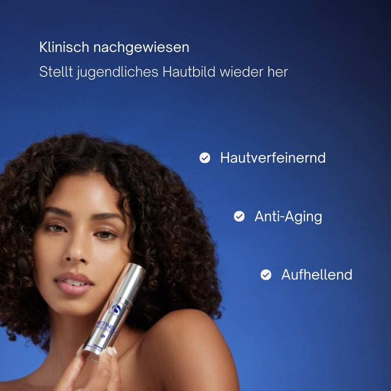 Retinol creme stellt jugendliches Hautbild wieder her - Hautverfeinernd, Anti-Aging, Aufhellend